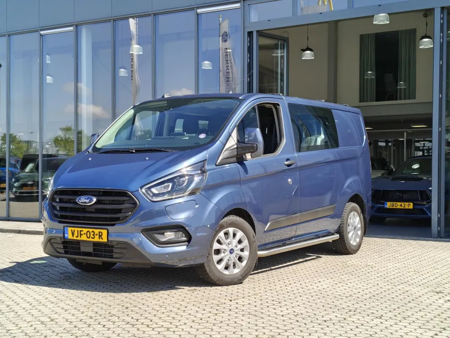 Ford Transit Custom 340 Benzine L1H1 PHEV DC | Benzine Plug-In Hybride | Snoeks dubbel cabine | Winter Pack