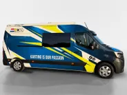 Renault Master T35 2.3 dCi 135 L3H2 Work Edition | Camper Edition | Motorsport Edition | Thule Omnistor Luifel | Airco in Leefruimte | TV | Koelkast | Magnetron | Volledig Bed | 2 Lederen Stoelen | DAB | LED Verlichting Leefruimte |