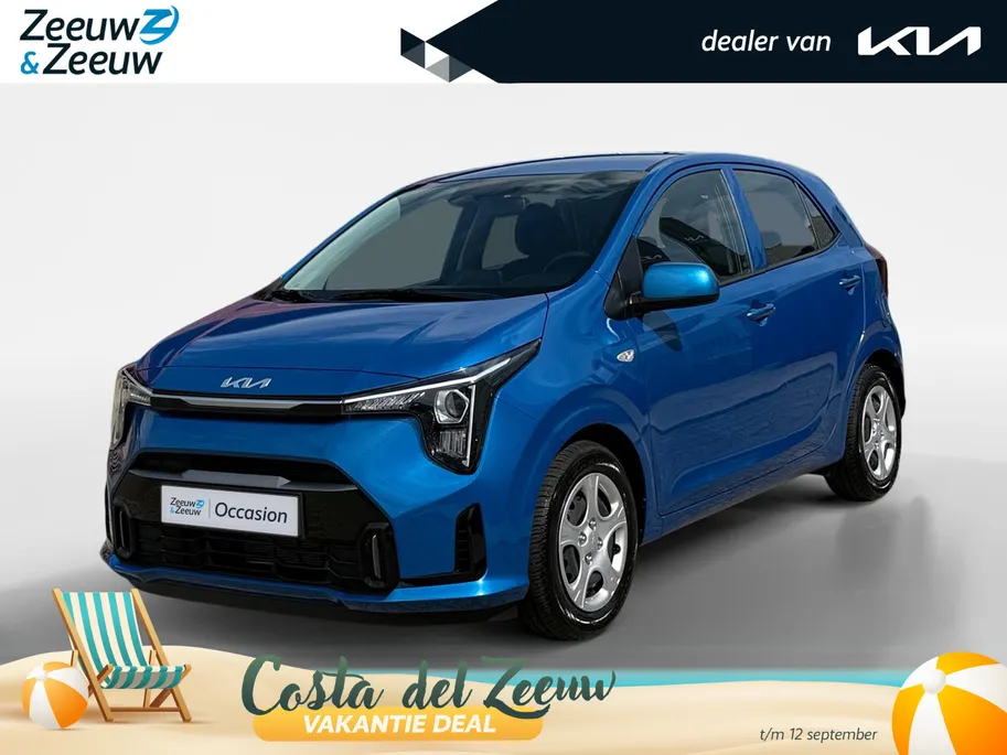 Kia Picanto 1.0 DPI DynamicLine | cruise control adaptief en stuurhulp | Camera | Navigatie | Carplay | Fabriek Garantie tot 2035 |