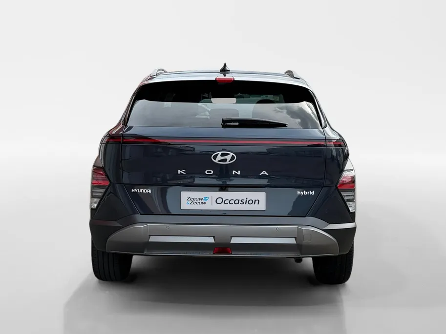 Hyundai Kona 1.6 GDI HEV Premium Sky | Schuif-kanteldak| Stoelverwarming/koeling| Lederen bekleding| Bose| Elektrische stoelen met geheugen| BOM VOL OPTIES