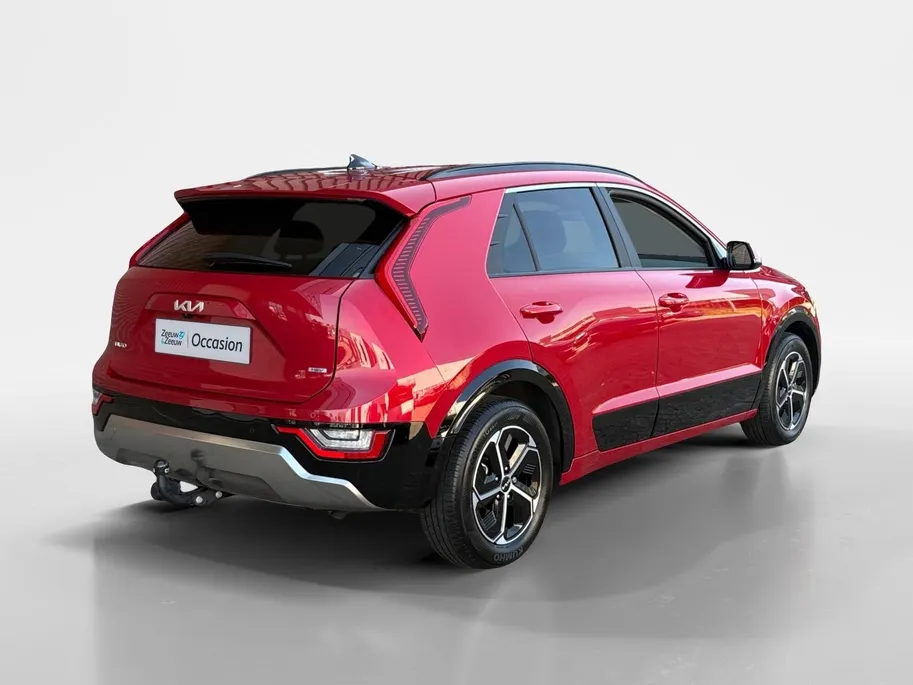 Kia Niro 1.6 GDi Hybrid DynamicPlusLine | Trekhaak | Schuifdak | Stoel en stuurverwarming | Dodehoekdetectie | Camera | verbruik 1 op 20!