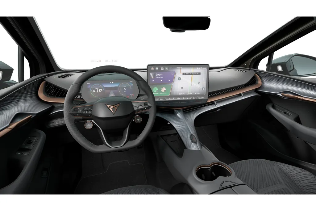CUPRA Tavascan VZ Extreme | CUP-kuipstoelen vóór, Nappa leder Enceladus Grey | Digitaal instrumentenpaneel (Virtual Cockpit) | Draadloze Apple CarPlay™, Android Auto™