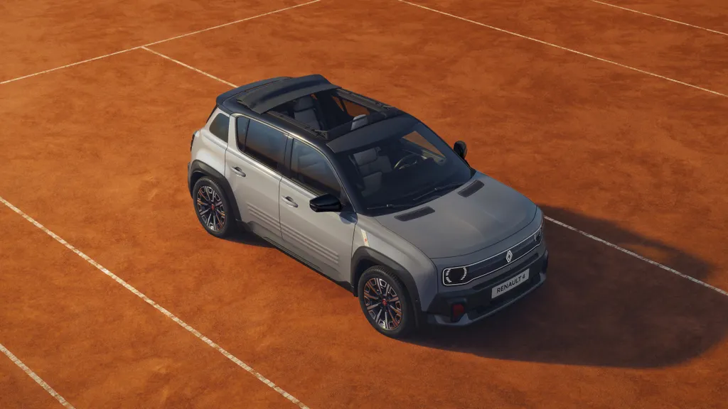 Renault 4 Roland-Garros gris urban
