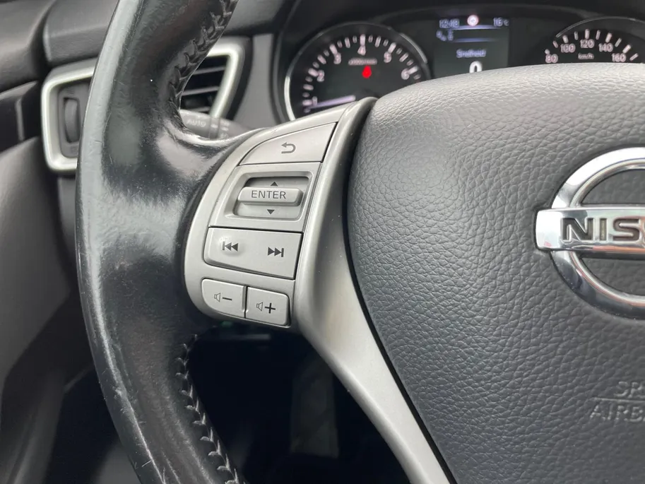 Nissan QASHQAI 1.2 Tekna *Automaat*Navi+360Camera*Climate Control*Stoelverwarming*Panoramadak*Trekhaak*LM.Velgen*Lederen bekleding*Zeer nette auto!