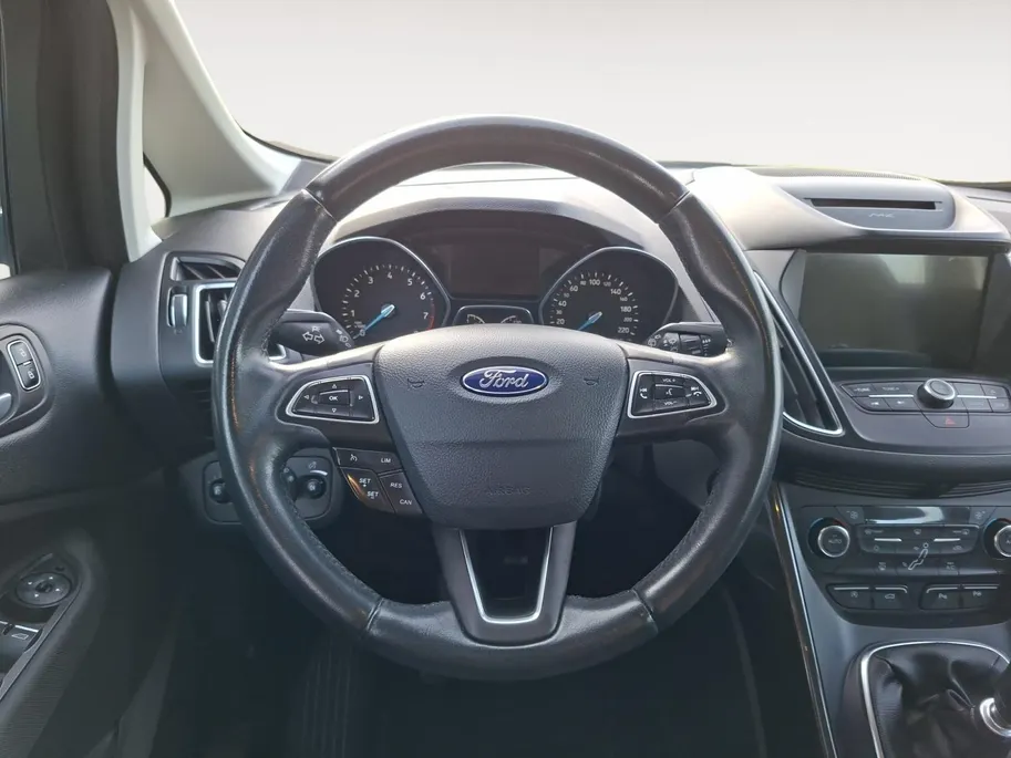 Ford C-MAX 1.0 Titanium | Camera | El. Achterklep | Climate Control | Navigatie | Apple Carplay&Android Auto | 17' Lichtmetaal | Dealer onderhouden! |