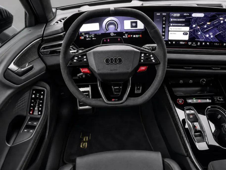 Audi RS5 Avant e-hybrid quattro 639 PK · Keramisch · RS design pakket · Panorama-glasdak · Optiekpakket forged carbon