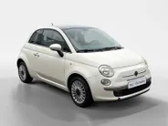 Fiat 500 1.2 Lounge airco , lm velgen , panoramadak , tel , usb , el ramen en spiegels .