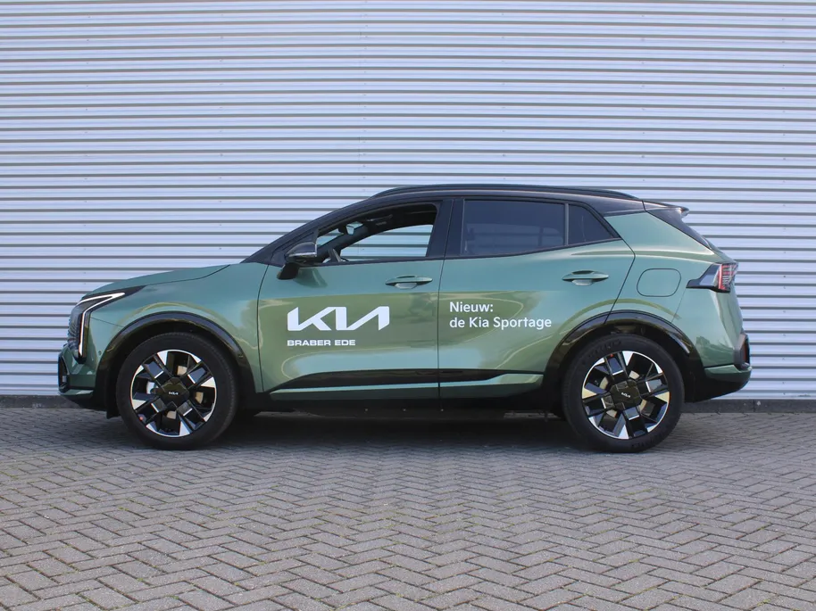Kia Sportage 1.6 T-GDi Plug-in Hybrid GT-PlusLine | Stuur-/stoelverwarming + ventilatie | Schuifdak | 360 Camera | HUD | LED | Elek. stoelverstelling + achterklep |