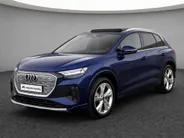 Audi Q4 e-tron 45 quattro Advanced edition 82 kWh 210kW/286PK · Panoramadak · Trekhaak · Camera · Apple/Android Car Play · Adaptive Cruise Control · Elektrische stoelverstelling · Stoelverwarming · Drive select