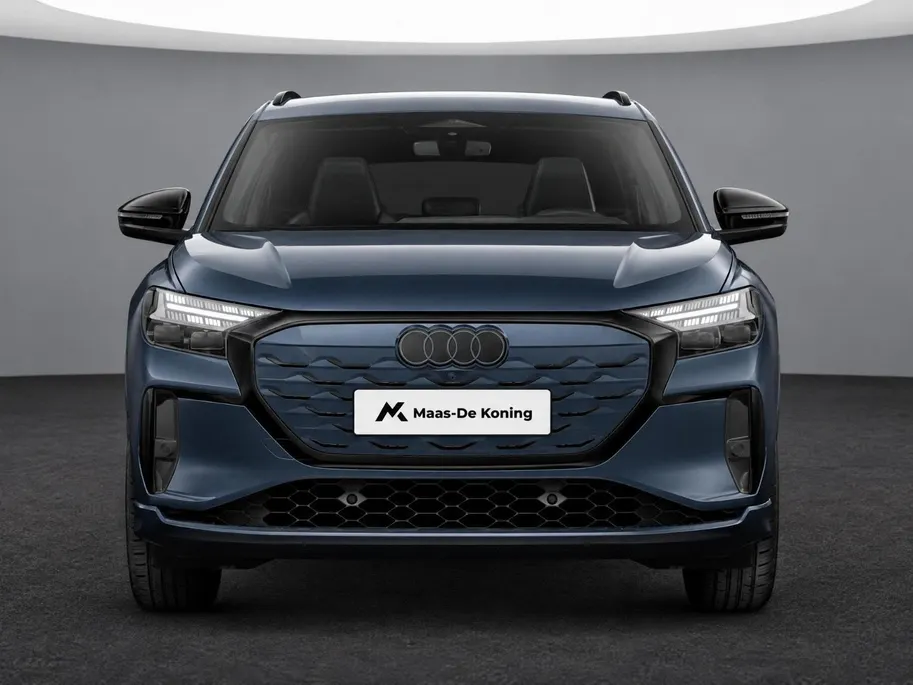 Audi Q4 Q4 S edition performance 82 kWh 286 PK · Trekhaak elek. wegklapbaar · Optiekpakket zwart · Opberg- en bagageruimtepakket