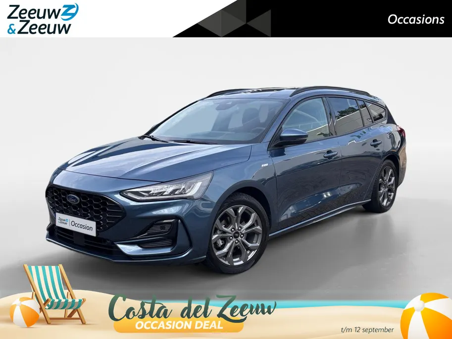 Ford Focus Wagon 1.0 EcoBoost Hybrid ST Line | Winterpack | Apple Carplay/Android Auto | Parkeersensoren | Cruise Control | Climate Control |