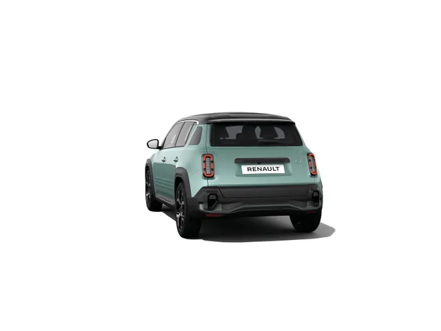 Renault 4 Techno “plein sud™” | Achteruitrijcamera | Elektrisch te openen canvas dak “plein sud™' | Elektronisch geregelde airconditioning