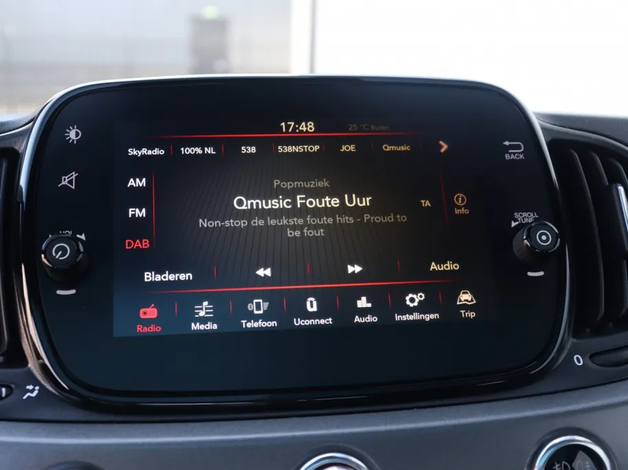 Fiat 500 1.0 Hybrid 70 PK Sport | Navi | Carplay | Clima | 16' VERKOCHT