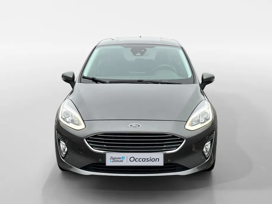 Ford Fiesta 1.0 EcoBoost Titanium Automaat | NL auto | Dealer onderhouden | Trekhaak | Winter Pack | Parkeersensoren voor en achter | Achteruitrijcamera | Cruise control | Apple carplay & Android auto | 16' lichtmetalen velgen | Bovag garantie |