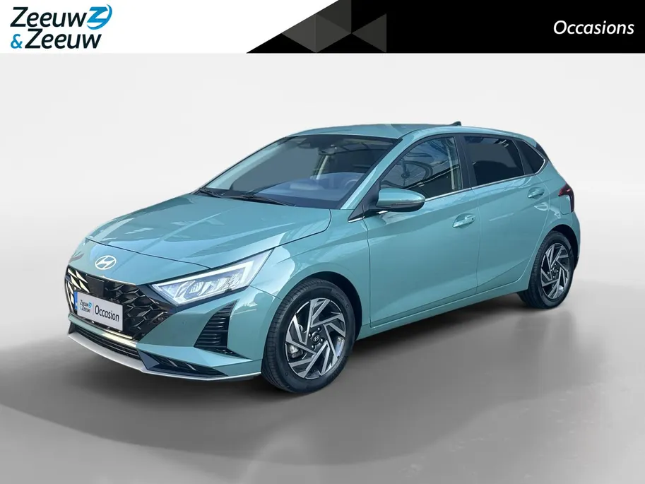 Hyundai i20 1.0 T-GDI Premium | Trekhaak| Lichtmetalen velgen| Automaat| Navigatie | Stoel verwarming| Stuur verwarming| Vol met opties!