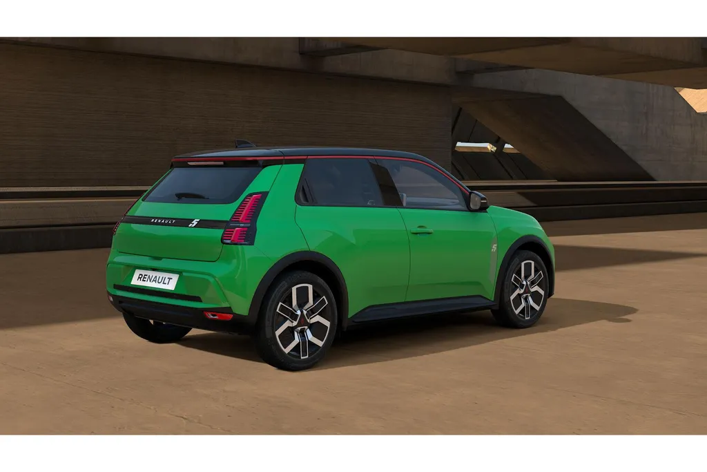 Renault 5 comfort range techno 52 kWh Nu uit voorraad leverbaar met Gratis 5 jaar fabrieksgarantie en € 3.300,- Zeeuw & Zeeuw korting !