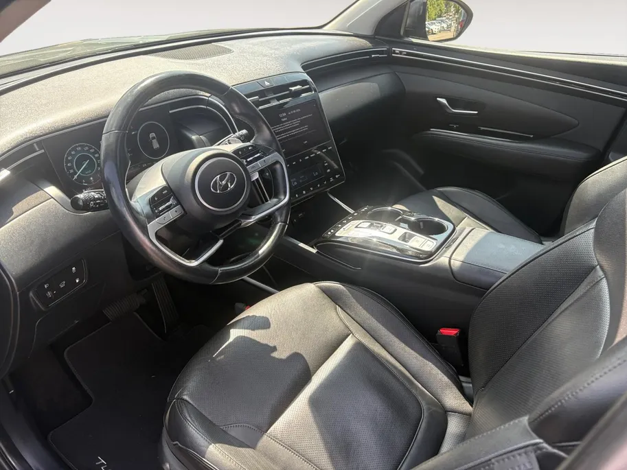 Hyundai Tucson 1.6 T-GDI PHEV Premium Sky 4WD | Schuif- kanteldak | Stoelverwarming | Stoelverkoeling | Leder