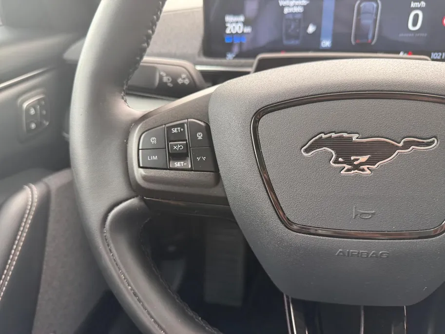 Ford Mustang Mach-E Mach-E | Panoramadak | 360 ° camera | Dodehoekdetectie | Winter Pack | Volledig Leder Bekleed |