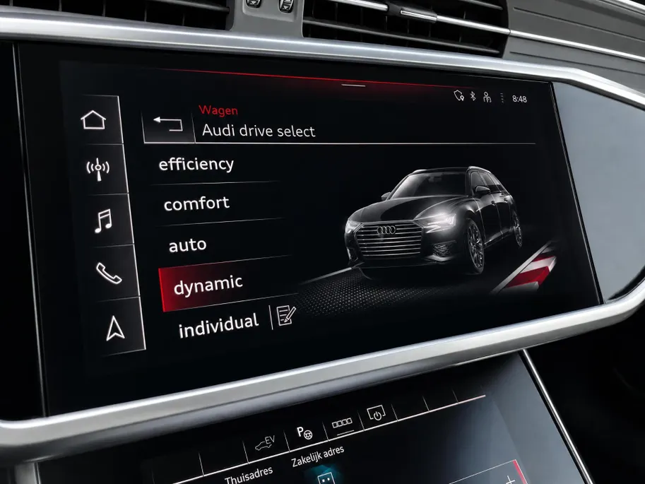 Audi A6 Avant 55 TFSIe 270kW/367PK quattro S Line Competition · Panoramadak · Trekhaak · 360°Camera + Parkeersensoren