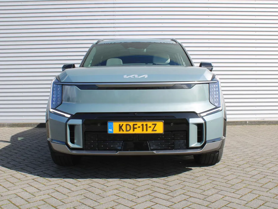 Kia EV9 GT-Line AWD 99.8 kWh | 7-zits | Stuur-/stoelverwarming + ventilatie v+a | 360 Camera | Schuifdak | Elek. stoelverstelling +  achterklep | HUD | Leer | 21' LM |