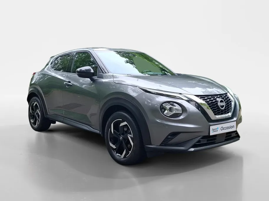 Nissan Juke 1.0 DIG-T N-Connecta | Licht metalen velgen| Metallic lak| Parkeersensoren voor en achter| Navi icm Apple/Android auto | 1ste eigenaar | Lage kilometerstand