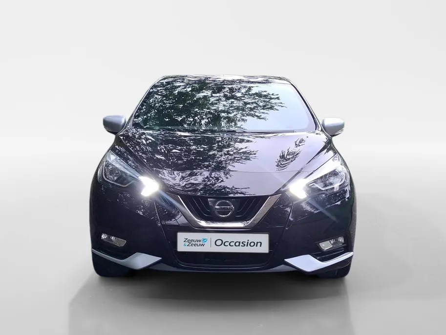 Nissan Micra 0.9 IG-T Acenta | AIRCO | 1 JAAR GARANTIE | TELEFOON | CRUISE | ZWARTE VELGEN