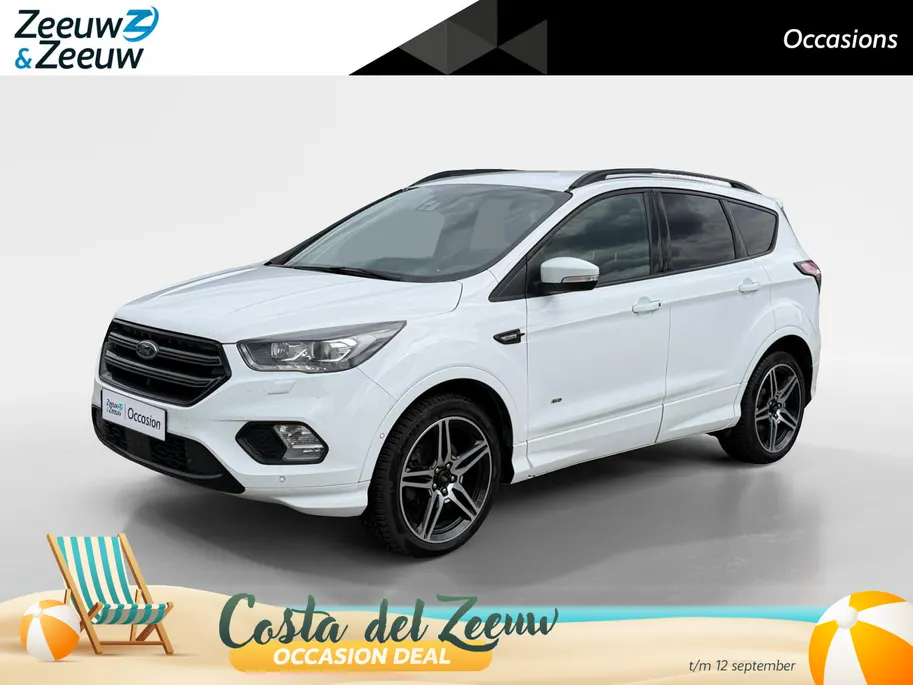 Ford Kuga 1.5 EcoBoost ST Line | INCL.Winter en zomerset!! | Navigatie | NU Rijklaarprijs! Incl.12 Maanden, APK, Onderhoudsbeurt etc! Premiumpakket gratis!