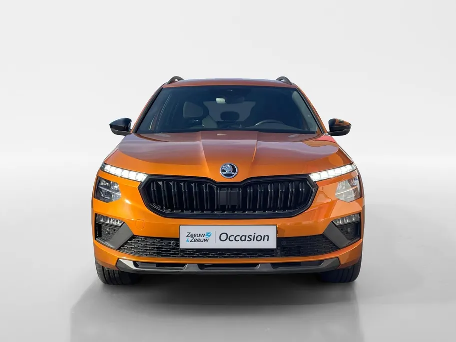 Škoda Kamiq 1.5 TSI Sport Business 150PK AUTOMAAT |Stoelverwarming| Climate control| Cruise Control| Parkeersensoren v+a| Achteruitrijcamera| Sportstoelen| Digitaal dashboard| Super strakke auto!