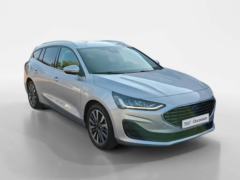 Ford Focus Wagon 1.0 EcoBoost Hybrid Titanium X | Dealeronderhouden | Stoel- stuur en voorruitverwarming | Navigatie