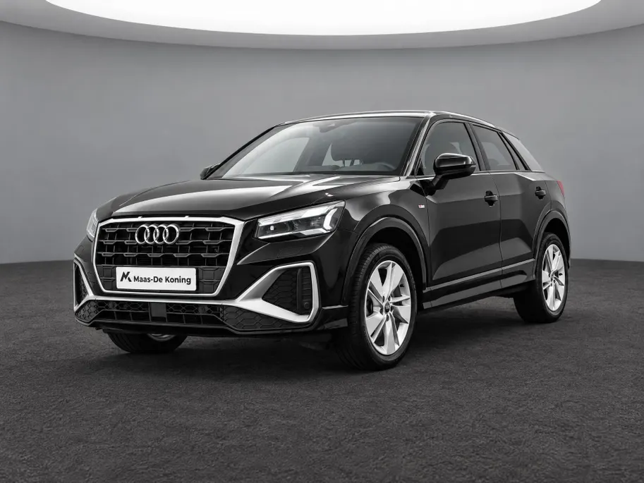 Audi Q2 35 TFSI 150pk S Edition · Camera · Matrix LED · Apple/Android Car Play · Adaptive Cruise Control · Stoelverwarming · Verkeersbord Detectie · Virtual Cockpit ·