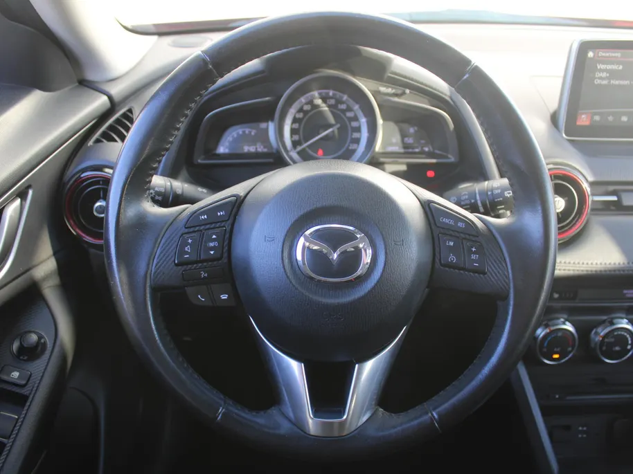 Mazda CX-3 2.0 SkyActiv-G 120 SkyLease+ | Stoelverwarming | Navi | Clima | Cruise | Parkeersensor achter | 18' LM | Dealeronderhouden | Gespecialiseerd in Mazda | Voorheen Mazda dealer |