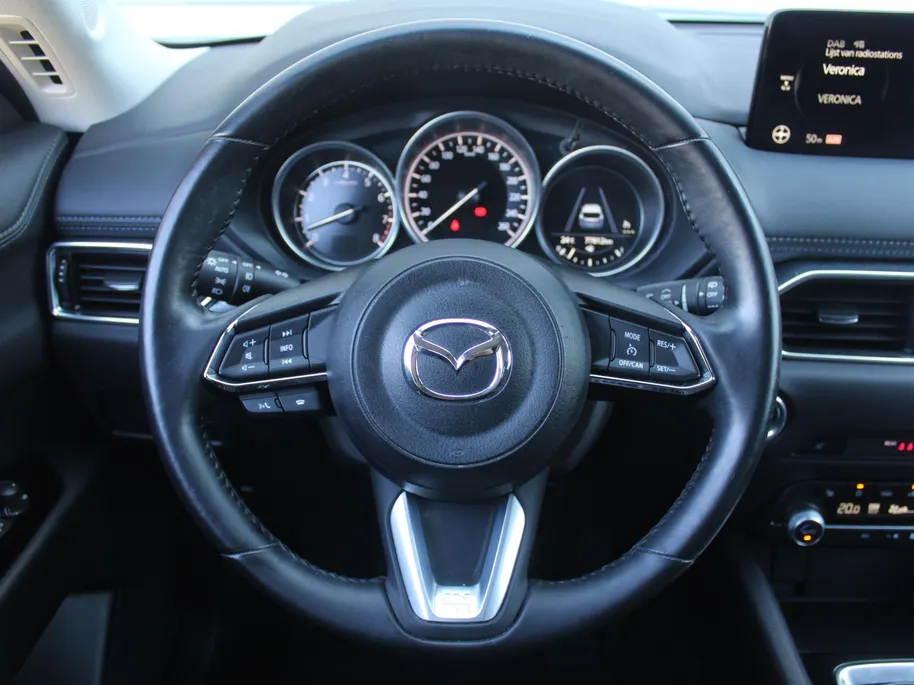 Mazda CX-5 2.0 SkyActiv-G 165 Comfort | Stuur-/stoelverwarming | Navi | Dodehoek detectie | Apple Carplay/Android Auto | Clima | PDC | Cruise | 17' LM | LED |