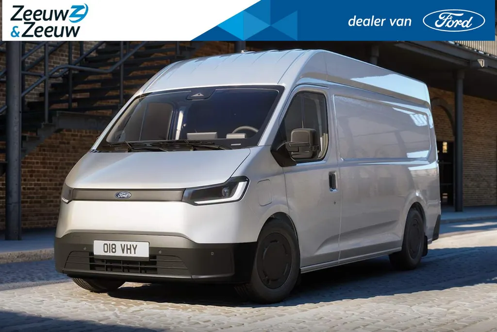 Ford Transit City 330 GB Trend L2H2 56 kWh 150 pk FWD | 12,3 scherm met apple car play & android auto | Adaptive cruise control | Parkeersensoren voor en achter | Achteruitrijcamera | Bijrijdersbank | Vanaf heden bestelbaar! - Bezichtigen vanaf Q4-2026
