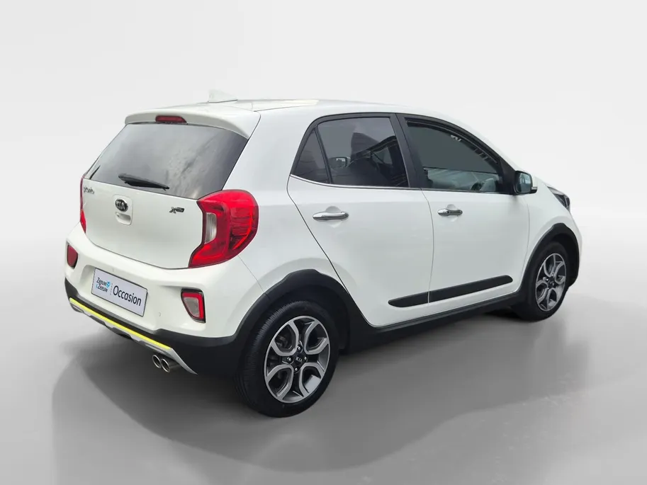 Kia Picanto 1.2 CVVT X-Line | Cruise Control | Climate Control | Camera | Navigatie | Stoelverwarming | Stuurverwarming | Lederen Bekleding | X-Line |
