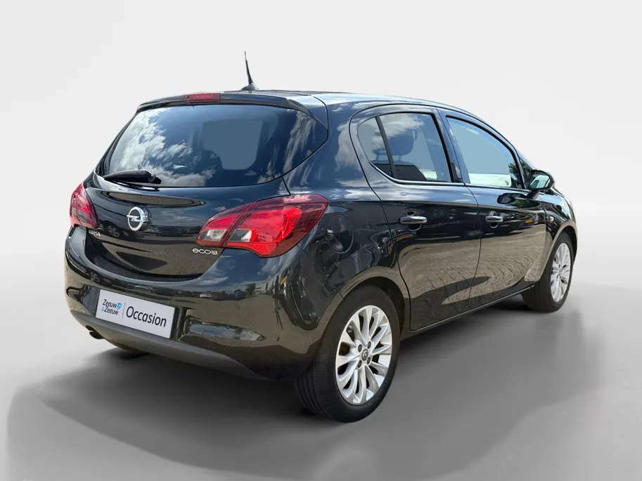 Opel Corsa 1.0 Turbo Cosmo | 100% onderhouden | NL auto | Panorama dak | Stoelverwarming | Stuurverwarming | Cruise control | Parkeersensoren voor en achter | Achteruitrijcamera | Navigatie | Bovag garantie |