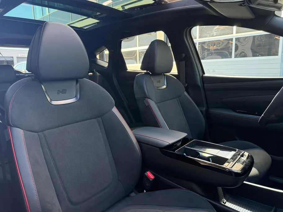 Hyundai Tucson 1.6 T-GDI HEV N Line Sky | Demo | Meest complete uitvoering | 360 graden camera | Stoelverwarming & koeling | Stuurverwarming |