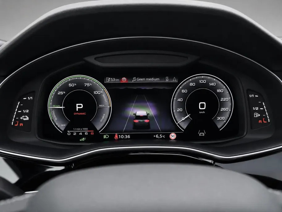 Audi Q7 55 TFSI e quattro Pro Line S 394 PK ·Leder bekleding · Assistentie. plus, remote park · Head-Up display · Glazen panorama dak · Bang & Olufsen