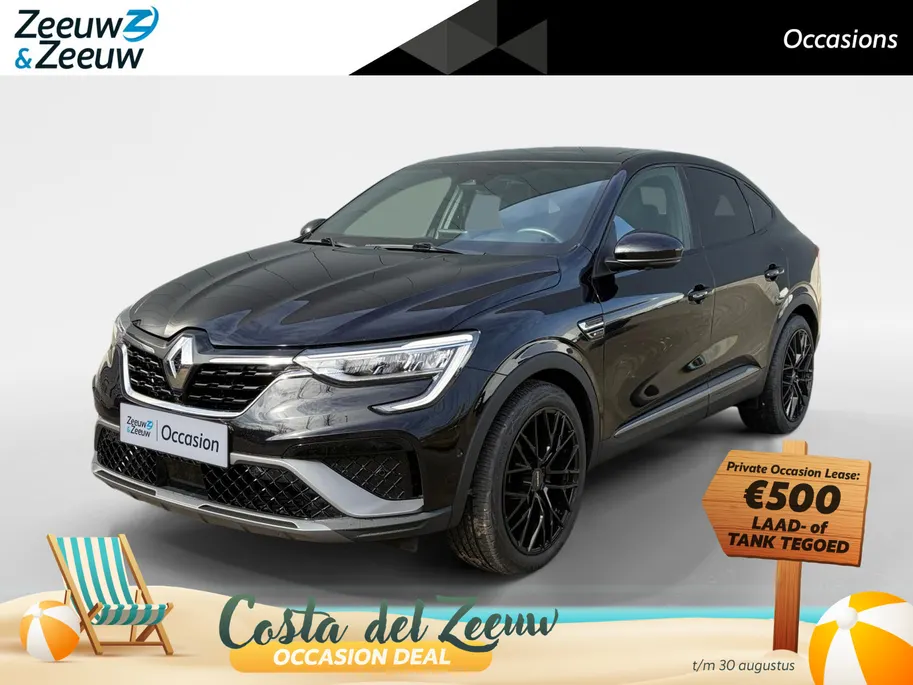 Renault Arkana 145PK E-Tech Hybrid R.S. Line Automaat | 1e eigenaar | 9,3' Navi | Camera | Climate Control | Adaptive Cruise Control | Stoel + Stuurwiel verwarming | Apple CarPlay/Android Auto | Parkeersensoren | Lichtmetalen Velgen |