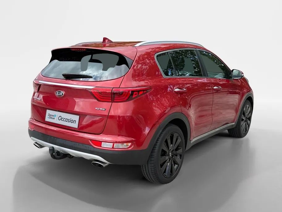 Kia Sportage 1.6 T-GDI GT-Line First Edition | NAVIGATIE | CLIMATE & CRUISE CONTROLE | LEDER | TREKHAAK | ALL SEASON BANDEN |