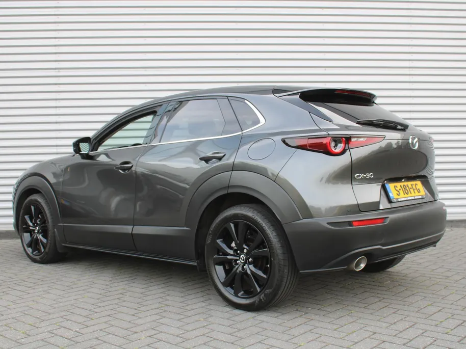 Mazda CX-30 2.0 e-SkyActiv-X M Hybrid Homura | 18' LM | Navi | Stoel-/stuurverwarming | Camera | Cruise adapt. | PDC | Dodehoek detectie | HUD | LED |