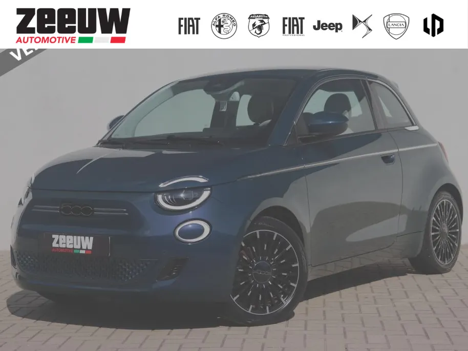 Fiat 500e La Prima 42 kWh | Pano | JBL | Camera | Winter | 17' VERKOCHT