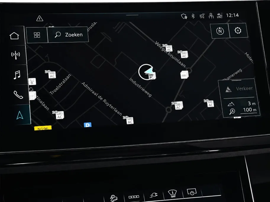 Audi e-tron S 503pk Quattro 95 kWh · SOH 95,3% · Panoramadak · Stoelventilatie · Luchtvering · 360gr. Camera · Elek. Voorstoelen · B&O Audio · 21'' Inch · Leder · EXTRA INRUILKORTING ·