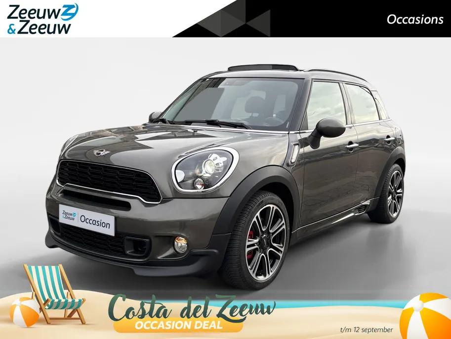 MINI Countryman 1.6 John Cooper Works ALL4 Chili | Pano-dak | Navigatie | 18 Inch | Sportstoelen | Stoel- voorruitverw. |