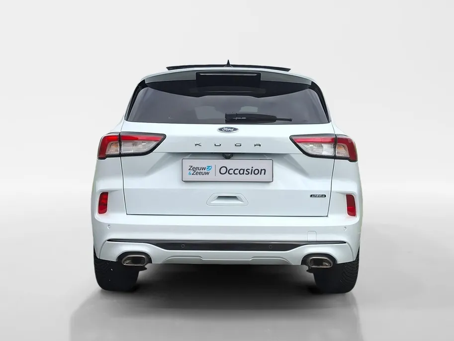 Ford Kuga 2.5 PHEV ST-Line X | Winterpack | Driver assistancepack | Technologypack | El. Trekhaak | Panoramadak | El. Achterklep | All-seasonbanden | 18' Lichtmetaal | Adaptive Cruisecontrol | BLIS | Matrix Ledkoplampen | Head-up Display |