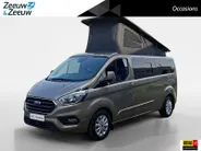 Ford Transit Custom Camper 170pk automaat | Keuken met gootsteen- koelkast- gasfornuis | Zonnescherm | Nieuwe distributieriem | Cruise control | Trekhaak | Extra opbergruimte | Stoelverwarming Transit Custom Camper 170pk automaat | Keuken met gootsteen- koelkast- gasfornuis | Zonnescherm | Nieuwe distributieriem | Cruise control | Trekhaak | Extra opbergruimte | Stoelverwarming