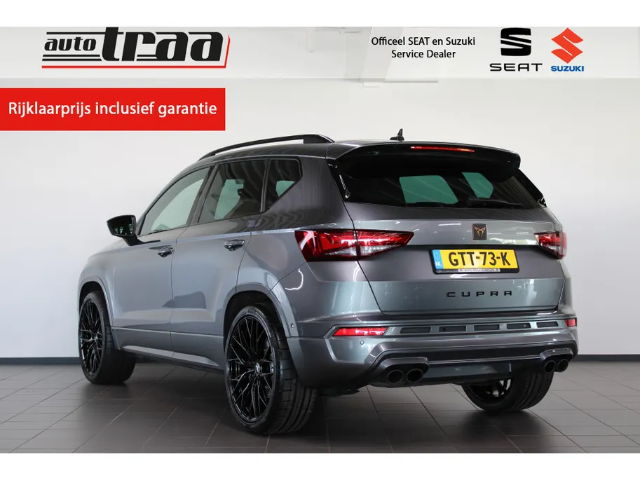CUPRA Ateca 2.0 TSI 4DRIVE DSG-7 300PK / 360° Camera / 20'' LMV / Elektr. klep / DCC / Stuur + Stoelverwarming / Beats /