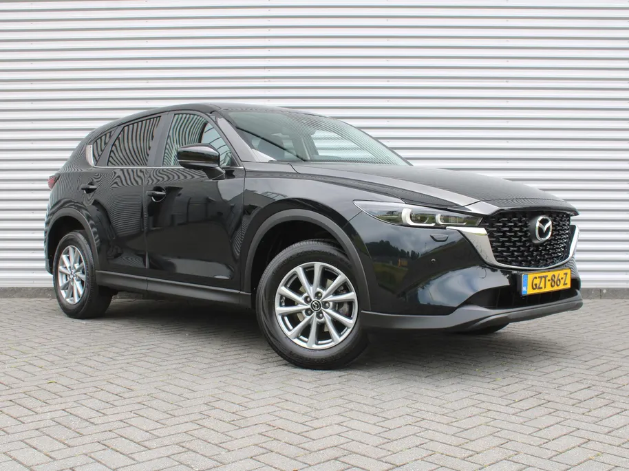 Mazda CX-5 2.0 e-SkyActiv-G AT M Hybrid 165PK Centre-Line C+C | Trekhaak | LED | Navi | Clima | Camera | Dodehoek detectie | Stoel-/stuurverwarming | PDC | 17' LM |
