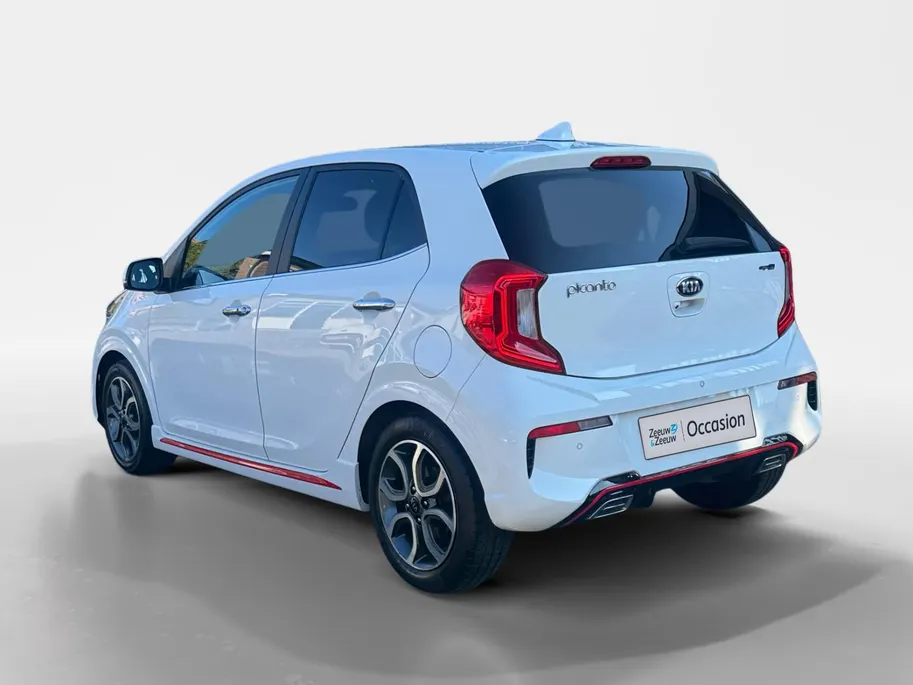 Kia Picanto 1.0 DPi GT-Line | Automaat | 1e Eigenaar | Achteruitrijcamera | Lederen bekleding | Apple/Android auto | Climate Control | 12 maanden garantie! |