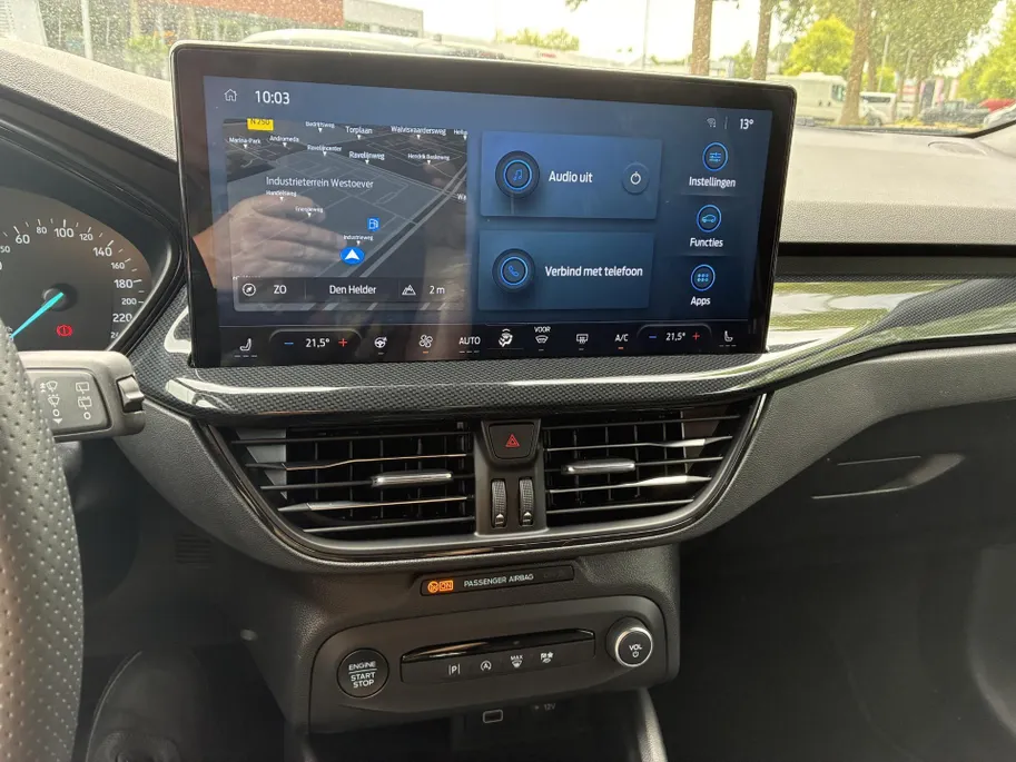 Ford Focus Wagon 1.0 EcoBoost Hybrid ST Line NAVIGATIE GROOTSCHERM.