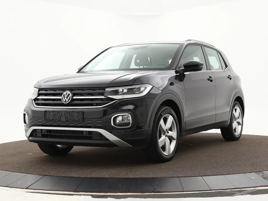 Volkswagen T-Cross 1.0 TSI 110pk DSG Style · Apple/Android Car Play · Navigatie · P-Sensoren · ACC · Climatronic · Afneembare Trekhaak · 16'' Inch ·